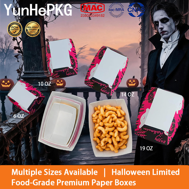 Food Snacks That Are Black - YunHePKG 100PCS Barquettes en papier pour