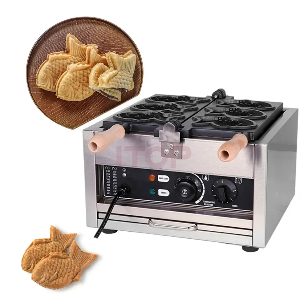 Korean Food Snacks - Machine à Taiyaki à bouche ouverte