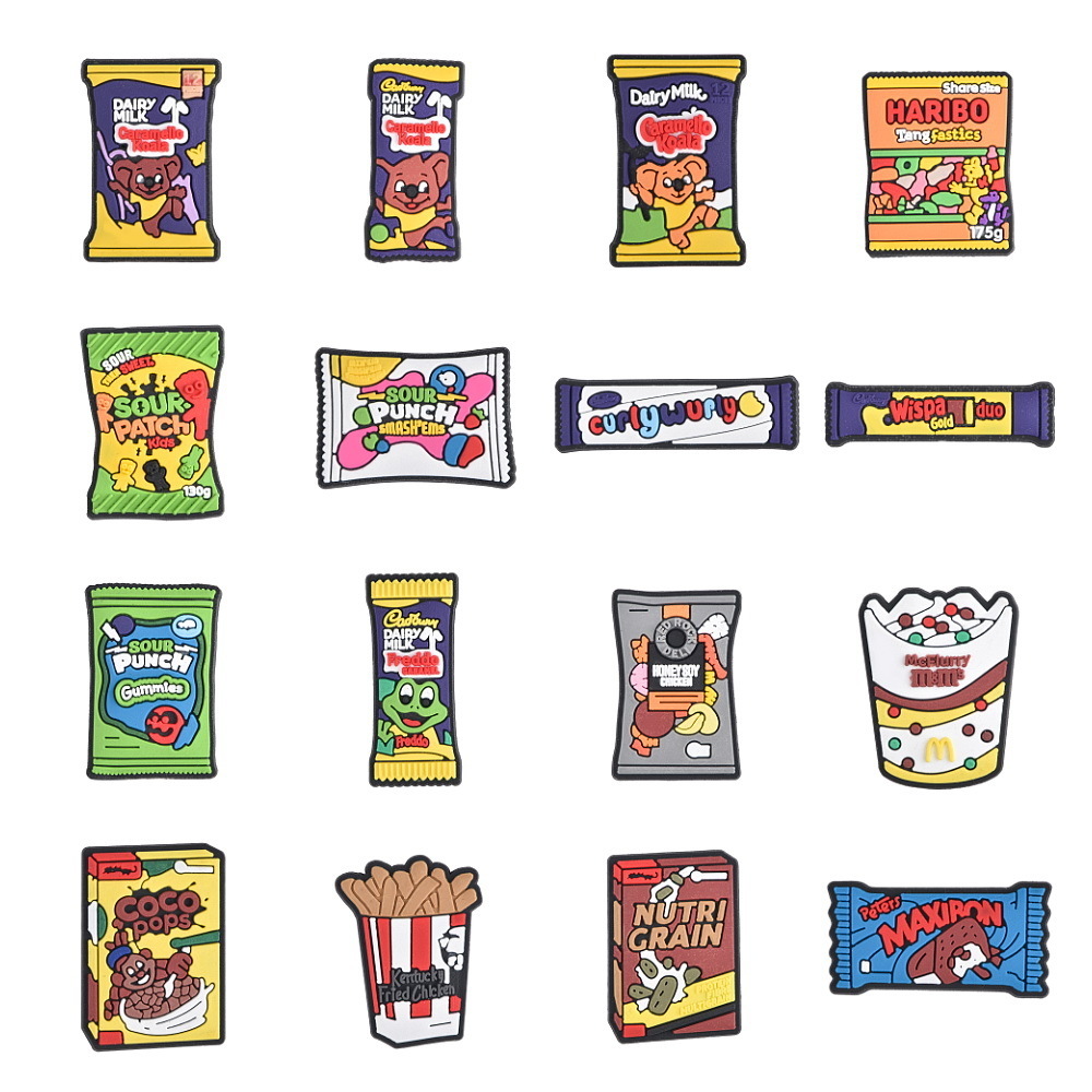 Food Snacks For Christmas - Décoration de chaussures de restauration rapide