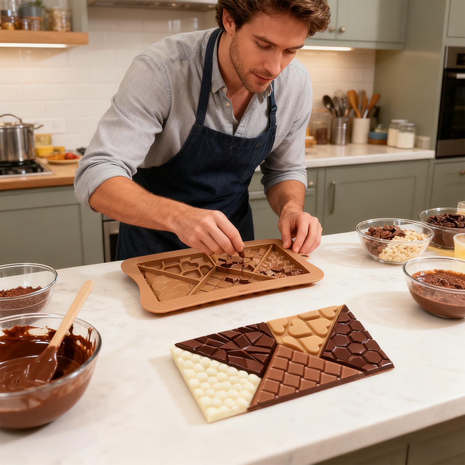 Moule à chocolat en silicone d - Food Protein Snacks avis et prix