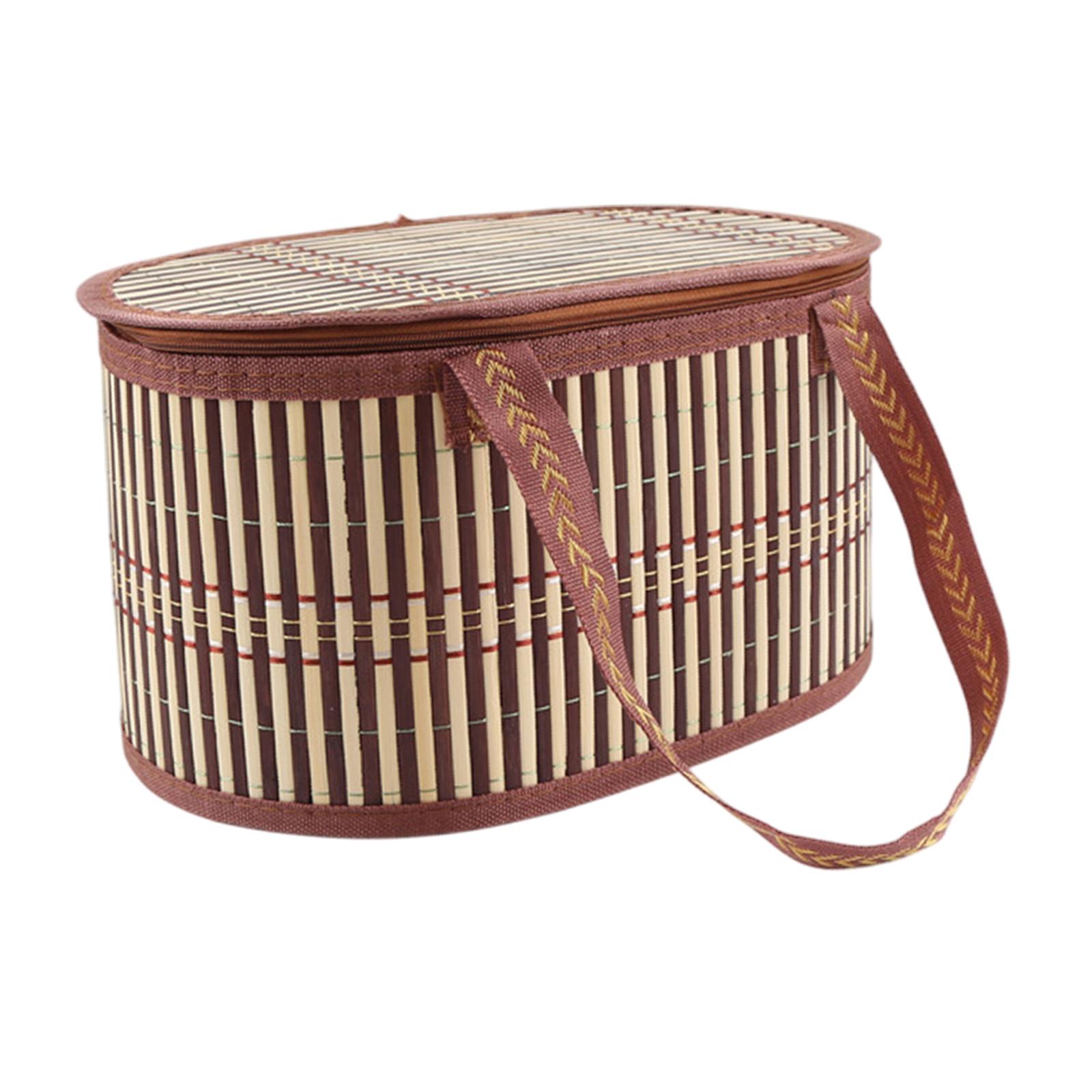 Panier en bambou pliable, cont - Snacks Food Gift Baskets avis et prix