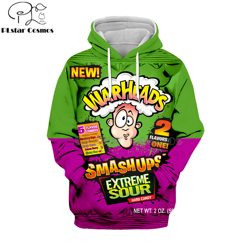 Sweats à capuche 3D à manches  - Food Snacks Brands avis et prix
