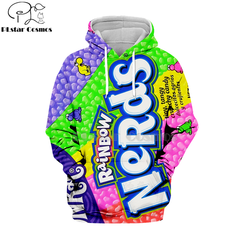 Sweats à capuche 3D à manches  - Food Snacks Brands avis et prix