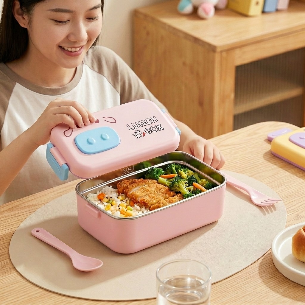 Boîte à bento en acier inoxyda - Food Or Snacks avis et prix