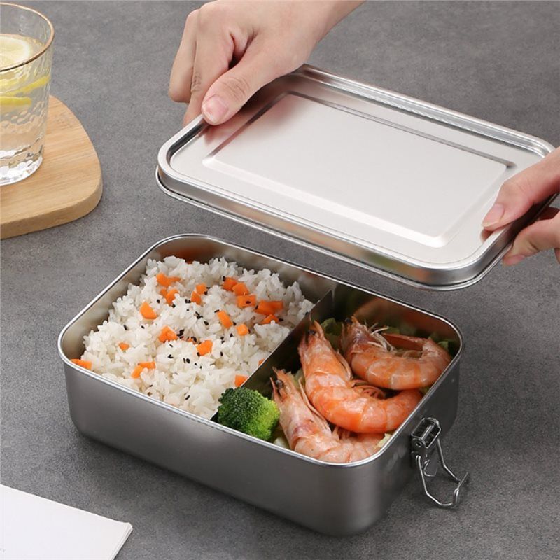 Boîte à bento en acier inoxyda - Food Snacks For School avis et prix