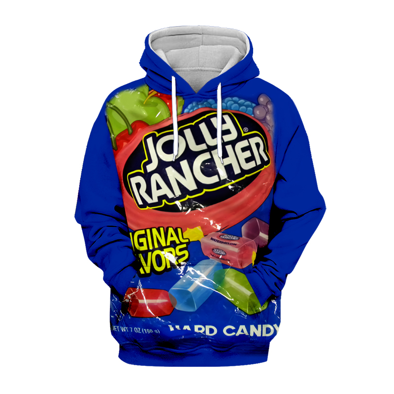 Sweats à capuche 3D Candy Snac - Food Snacks Brands avis et prix
