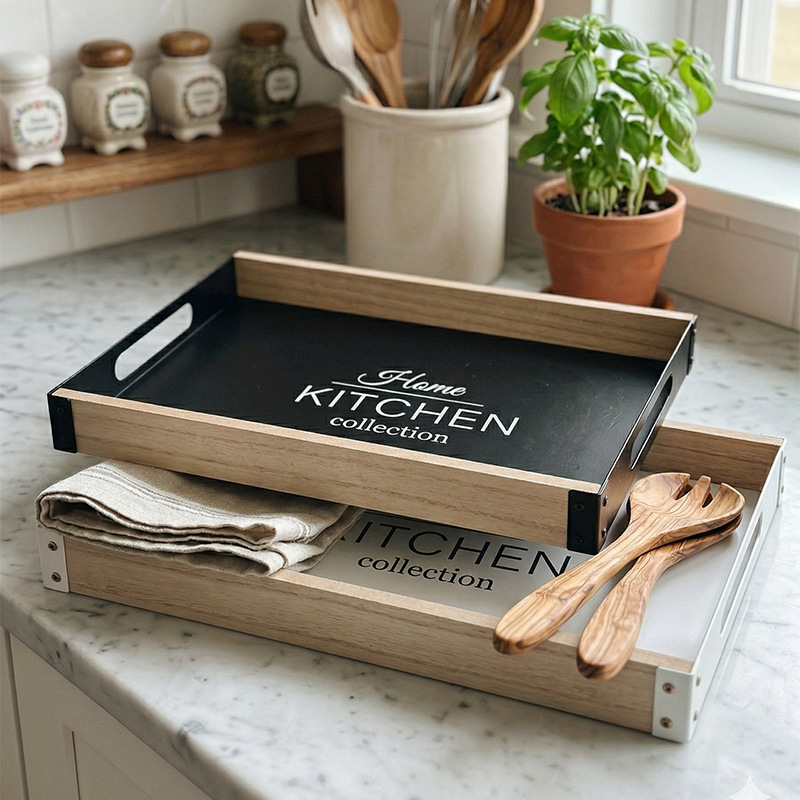 Plateau de service métallique  - Korean Food Snacks avis et prix