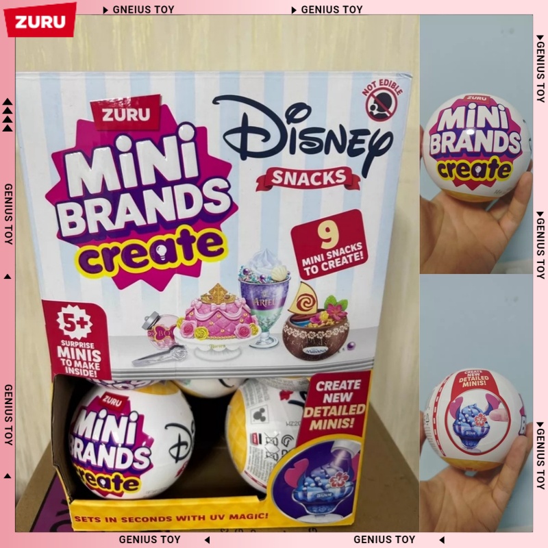 ZURU Mini Brands Create Disney - Food Snacks Brands avis et prix