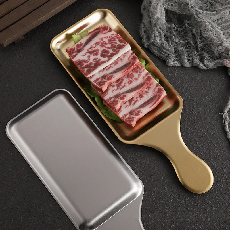 Assiette rectangulaire en acie - Korean Food Snacks avis et prix