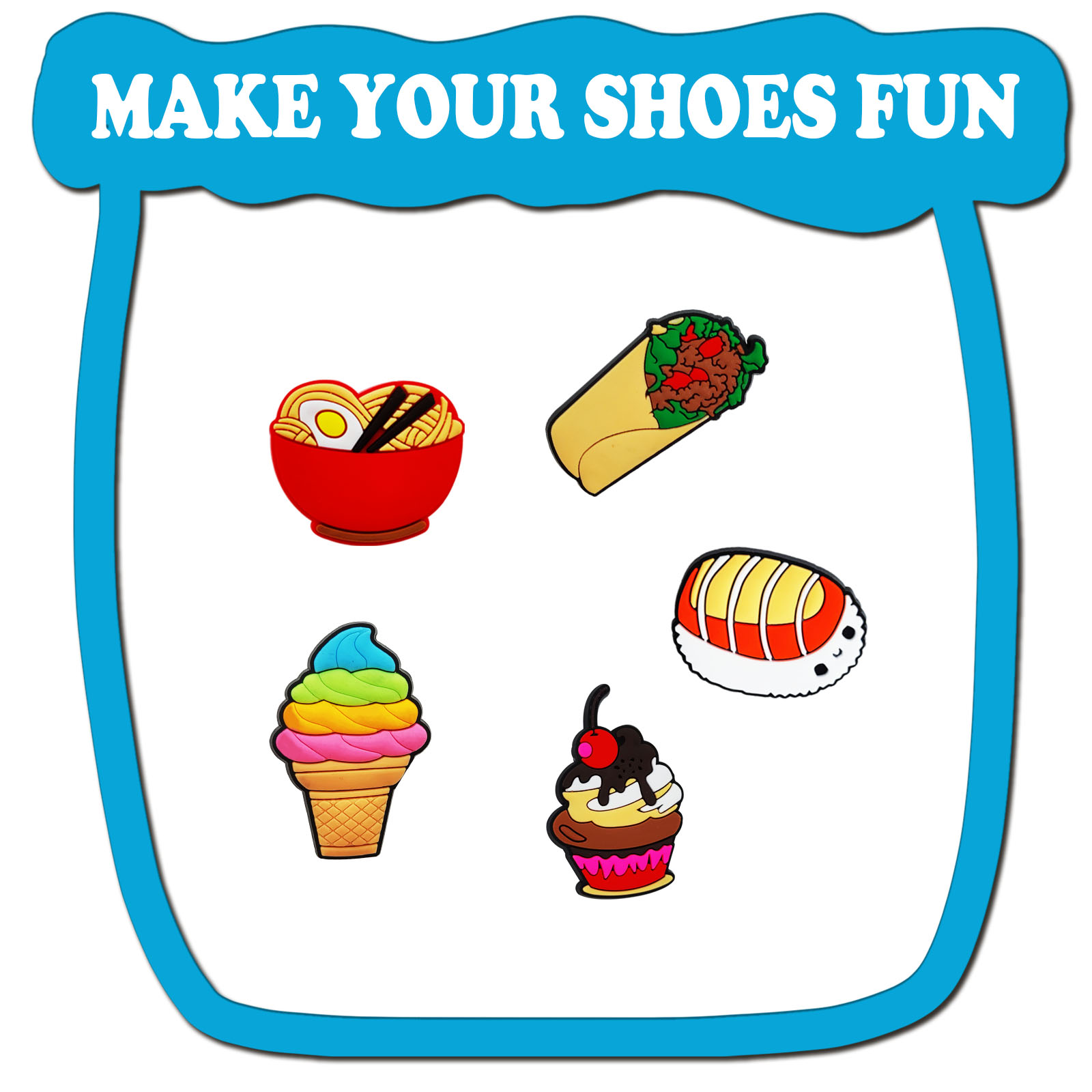 Breloques de chaussures pour s - Food Snacks For Christmas avis et prix
