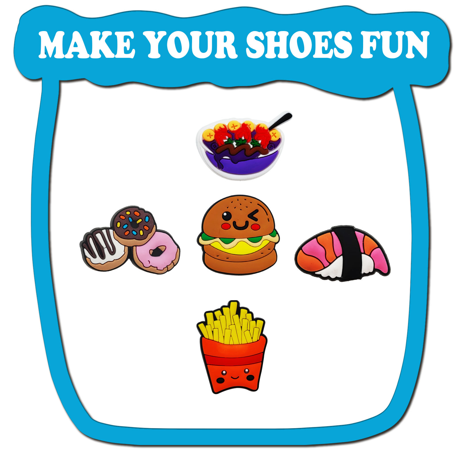 Breloques de chaussures pour s - Food Snacks For Christmas avis et prix