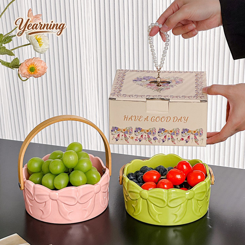 Corbeille à fruits en céramiqu - Snacks Food Gift Baskets avis et prix
