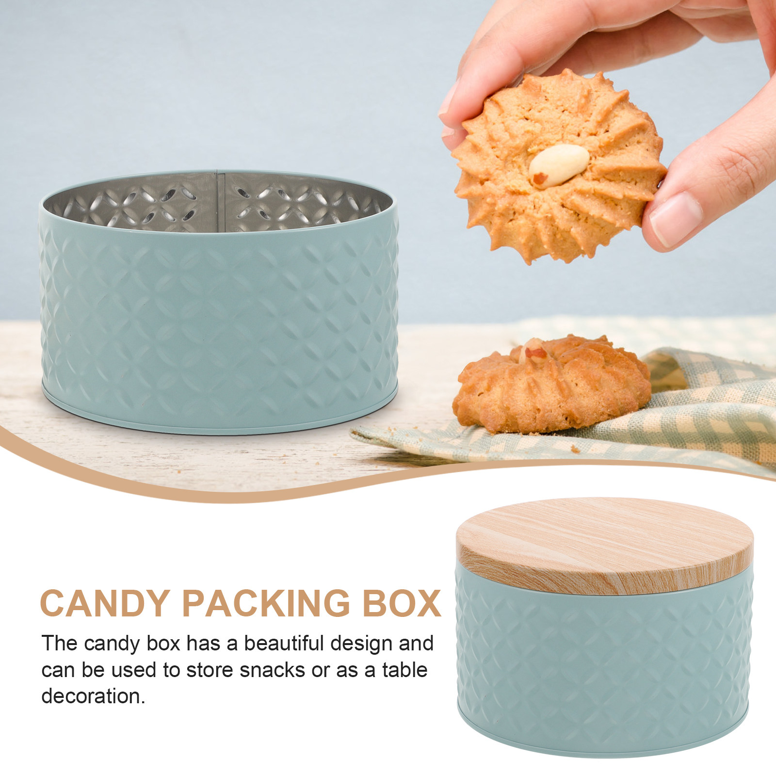 Petite boîte à biscuits en fer - Food Day Snacks avis et prix