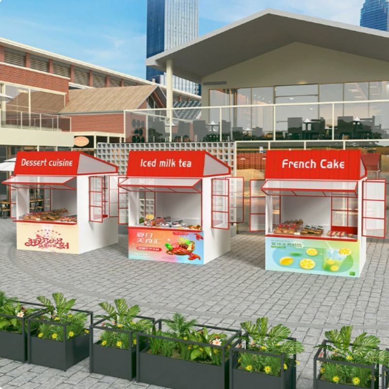 Stand d'exposition mobile exté - Food Good Snacks avis et prix