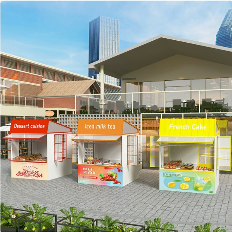 Stand d'exposition mobile exté - Food Good Snacks avis et prix