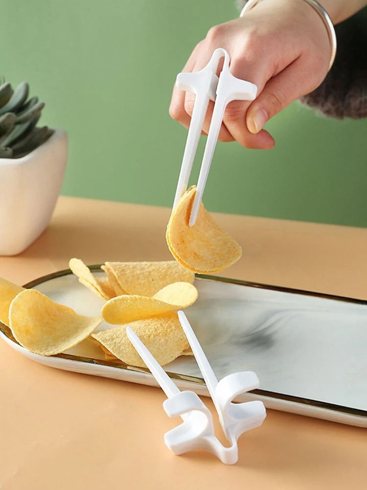 1/2/5 Pcs Pince alimentaire po - Snacks Food Video avis et prix