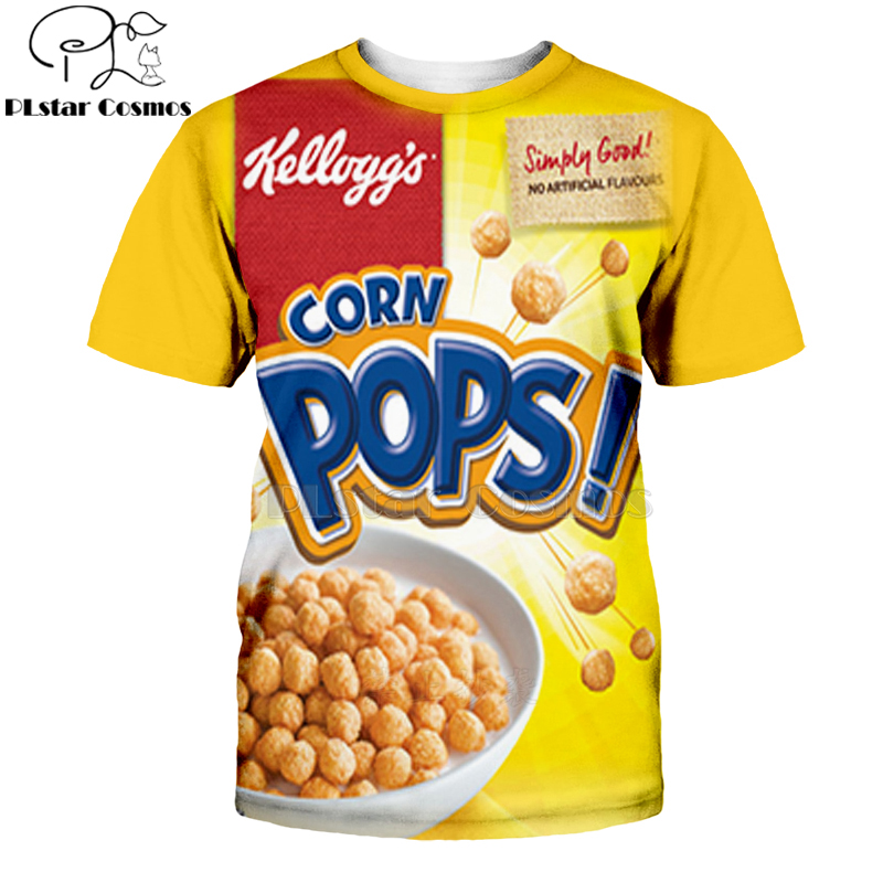 T-shirt à manches courtes pour - Food Snacks Brands avis et prix
