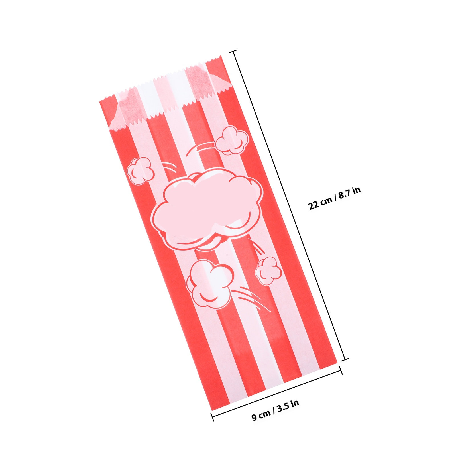 30 sacs en papier pour pop-cor - Food Day Snacks avis et prix