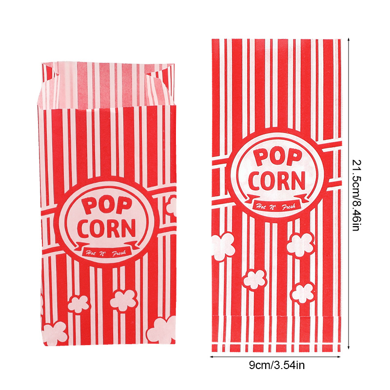 Sacs d'emballage de pop-corn,  - Food Snacks For Christmas avis et prix