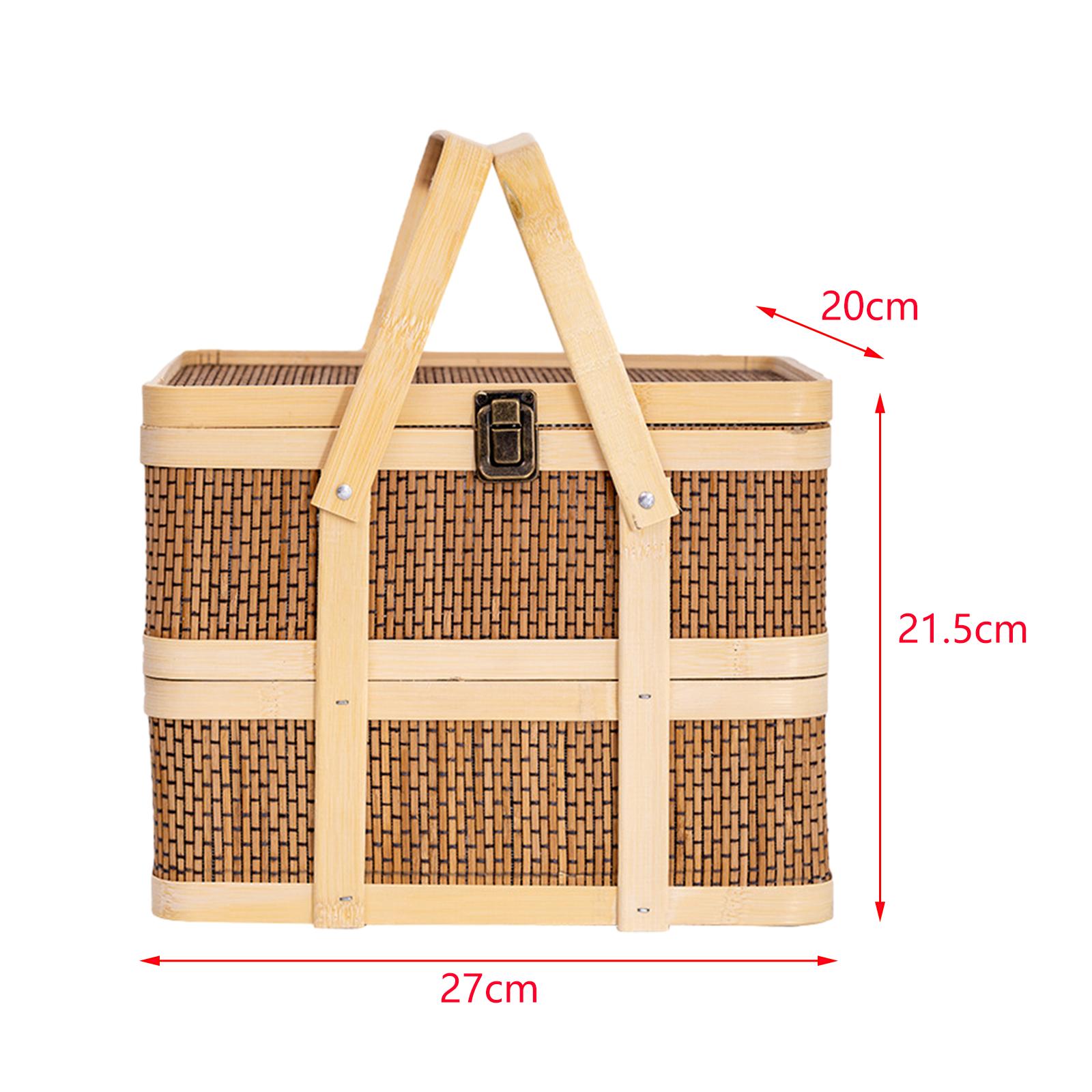 Panier de pique-nique tissé, p - Snacks Food Gift Baskets avis et prix