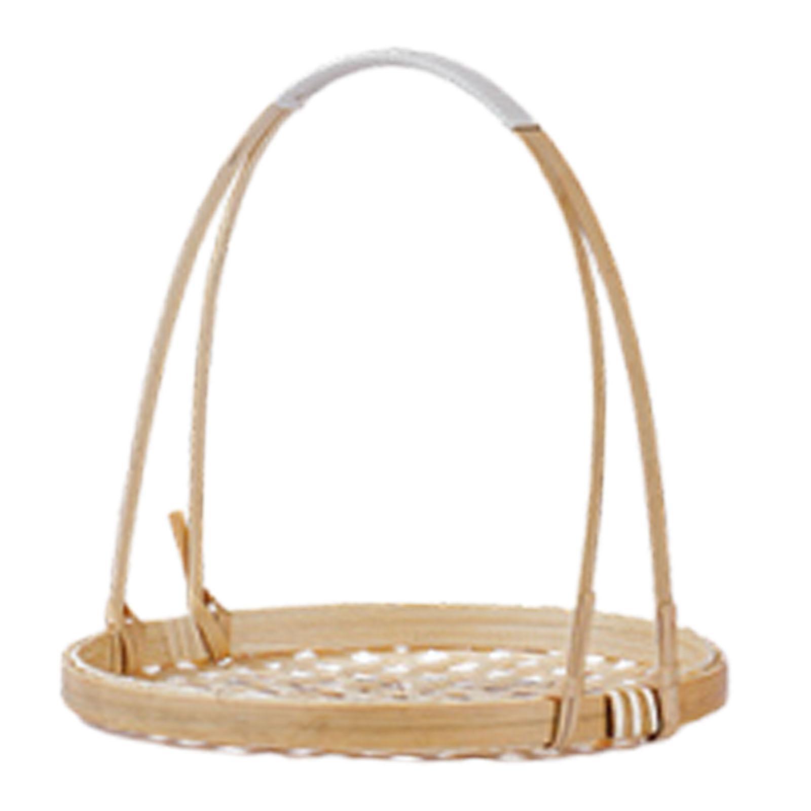 Plateau en bambou tressé, orga - Snacks Food Gift Baskets avis et prix