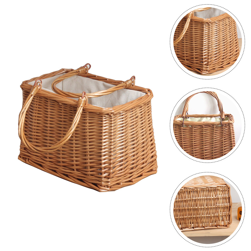 Panier de rangement en osier t - Snacks Food Gift Baskets avis et prix