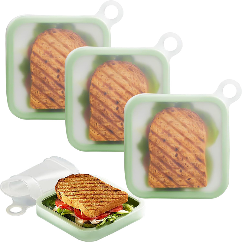 Boîte à Bento à Sandwich en Si - Food Or Snacks avis et prix