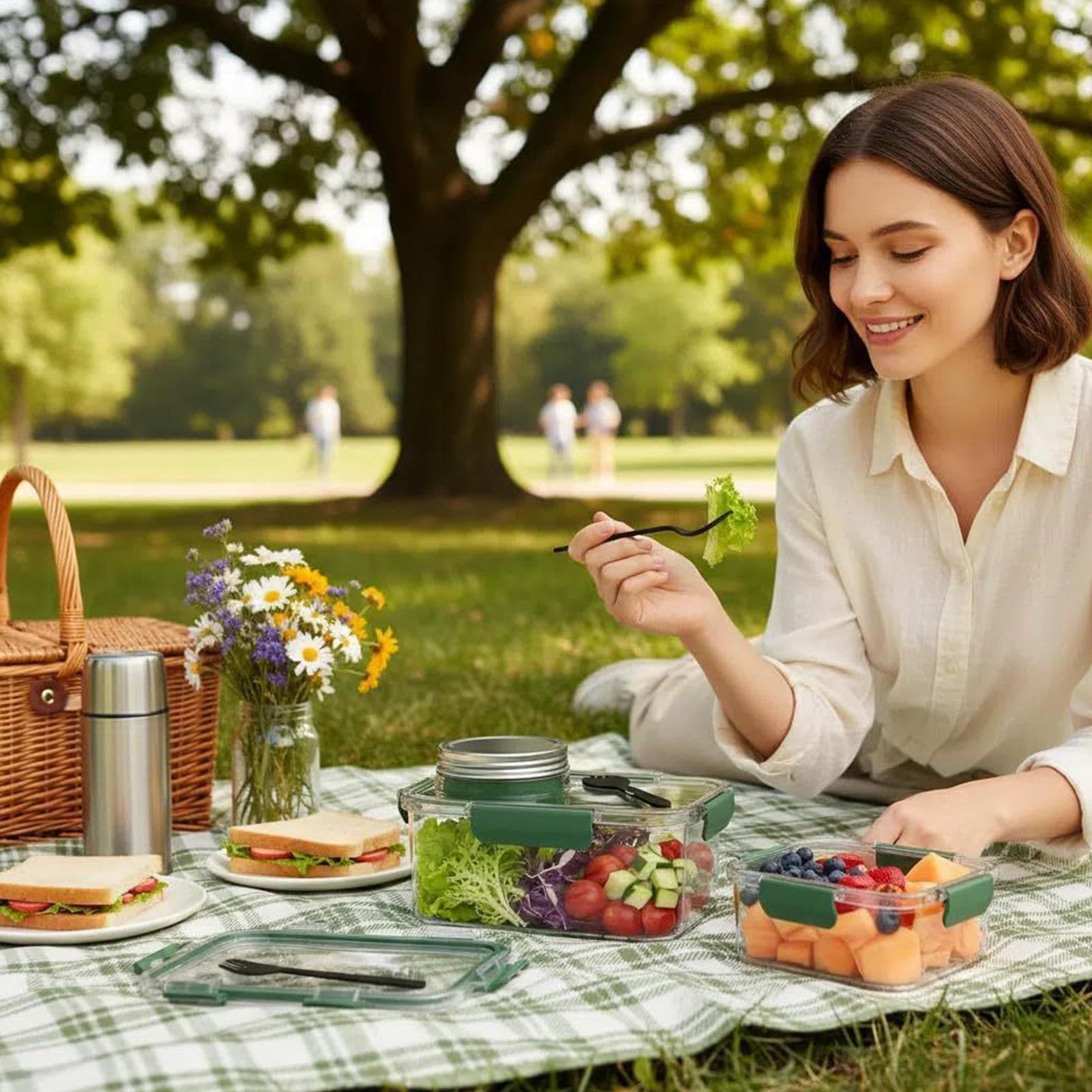 Récipient à salade 2.5 Oz, sto - Food Snacks For School avis et prix