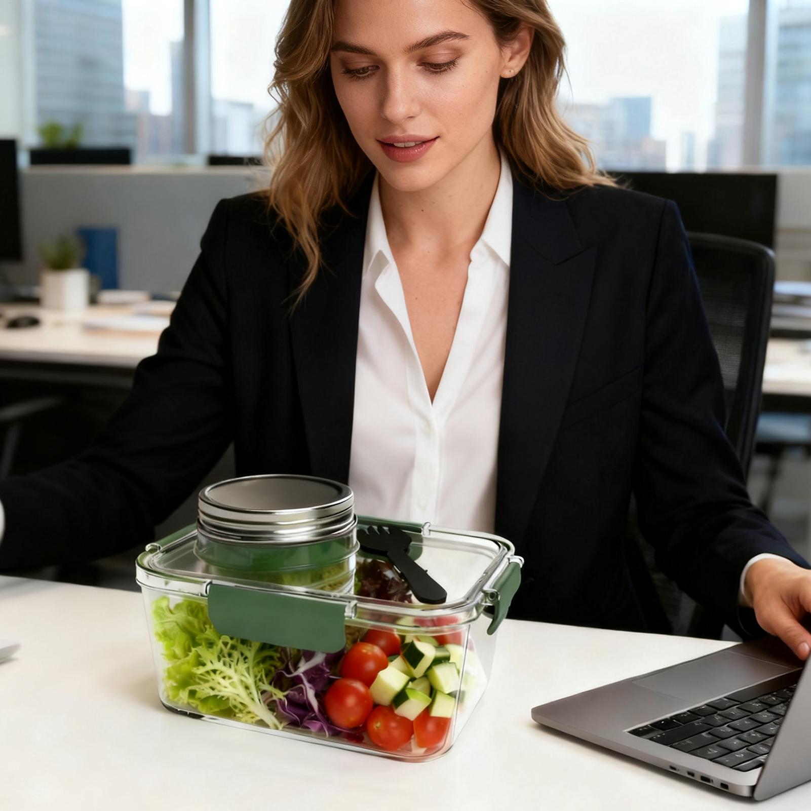Récipient à salade 2.5 Oz, sto - Food Snacks For School avis et prix