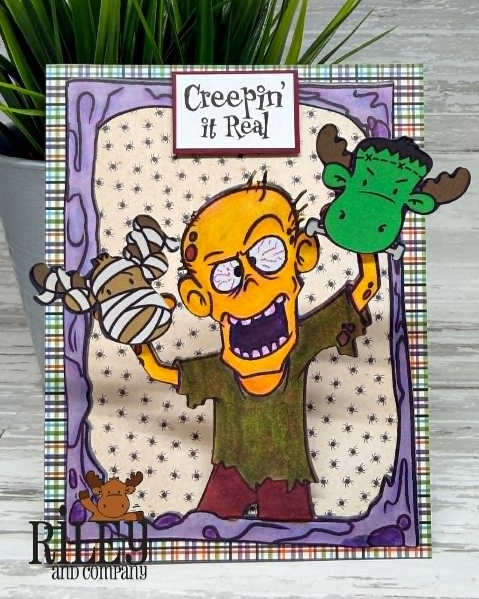 Timbres et pochoir labyrinthe  - Zombie Snacks avis et prix